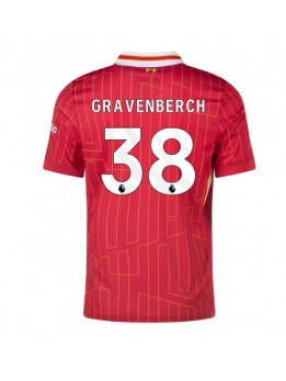 Liverpool Ryan Gravenberch #38 Domaci Dres 2024-25 Kratak Rukavima